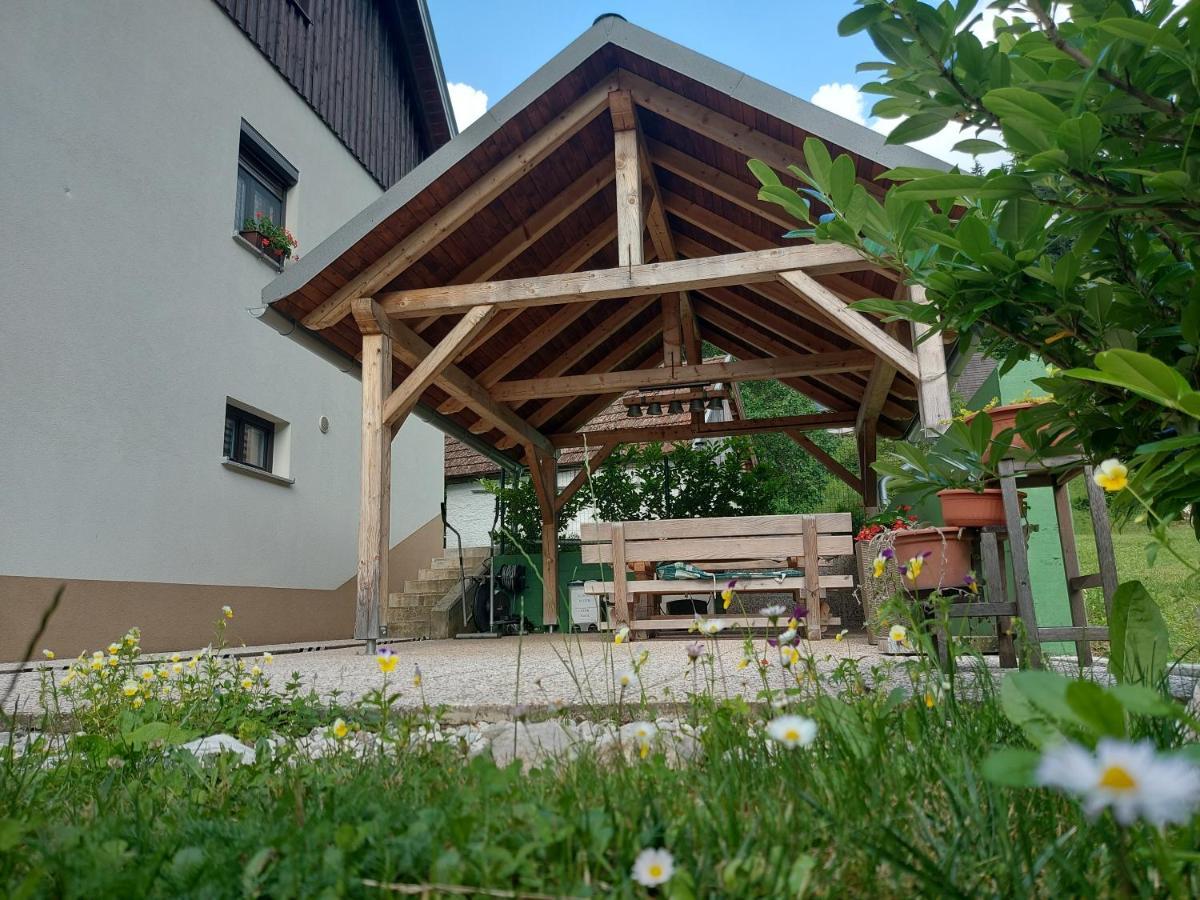 Apartmaji Katrc Soča エクステリア 写真