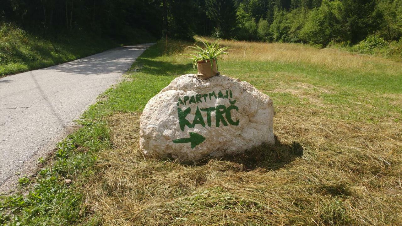 Apartmaji Katrc Soča エクステリア 写真
